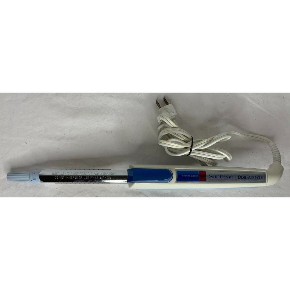 Sunbeam Dial-A-Style Curling Iron - EUC